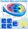 Inflatable Pool Shark Cornhole Game Set with Upgraded 5 Holes & 5 Bean Bags, Floating Swimming Pool Ring Toss Toys for Kids Adults Family for Summer Pool Party Beach Luau Game Water Carnival